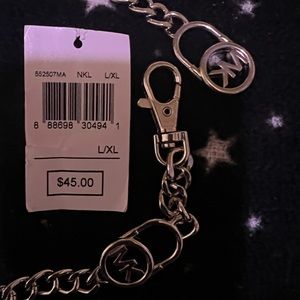 Michael Kors Metal Woman’s Belt Size Large New with Tags